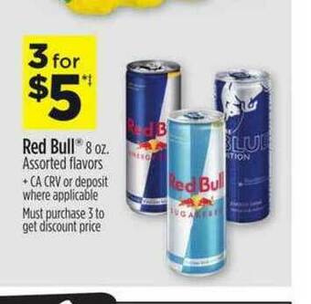 Dollar General Red Bull offer
