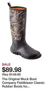 Cabela's The original muck boot company fieldblazer classic rubber boots for men offer