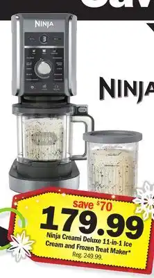 Meijer Ninja creami deluxe 11-in-1 ice cream and frozen treat maker offer
