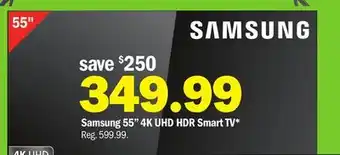 Meijer Samsung 55 4k uhd hdr smart tv offer