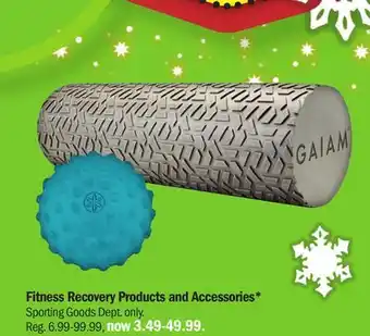 Meijer Fitness recovery products and accessories offer
