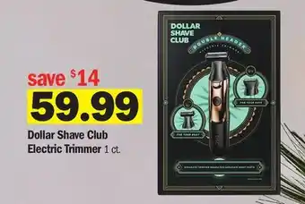 Dollar shave club electric trimmer