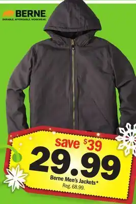 Meijer Berne men's jackets offer