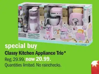 Meijer Classy kitchen appliance trio offer