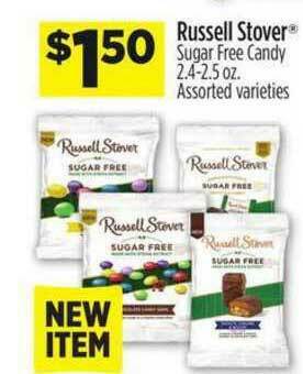 Dollar General Russell Stover Sugar Free Candy offer