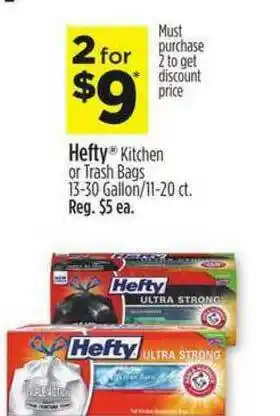 Dollar General Hefty Kitchen Or Trash Bags Gallon offer