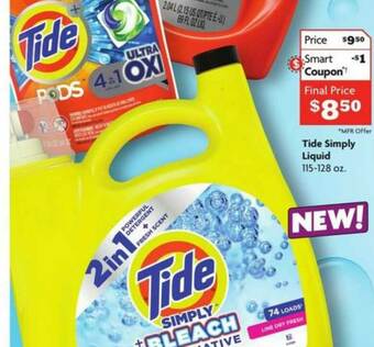 Family Dollar Tide Simply Liquid offer