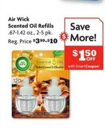 Family Dollar Air Wick Scented Oil Refills offer
