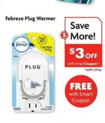 Family Dollar Febreze Plus Warmer offer