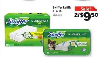 Family Dollar Swiffer Refills offer
