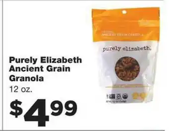 Family Fare Purely Elizabeth Ancient Grain Granola offer