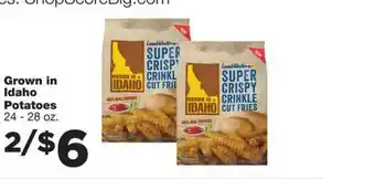 Family Fare Grown In Idaho Potatoes offer