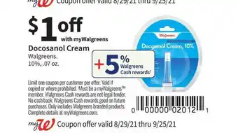 Walgreens Docosanol Cream Walgreens offer