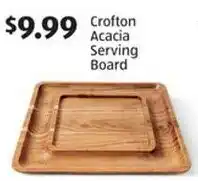 Aldi Crofton Acacia Serving Board offer
