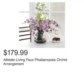 Costco Allstate living faux phalaenopsis orchid arrangement offer