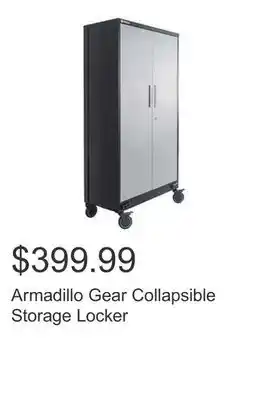 Costco Armadillo gear collapsible storage locker offer
