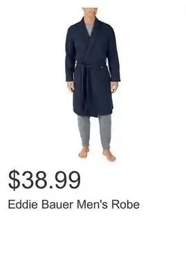 Costco Eddie bauer men's robe offer
