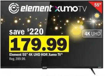 Meijer Element 55" 4K UHD HDR Xumo TV offer