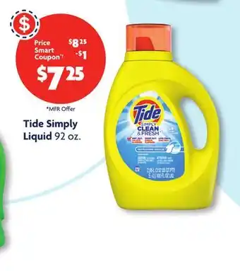 Tide simply liquid