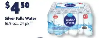 Family Dollar Silver falls water offer