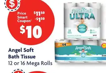 Family Dollar Angel soft bath tissue offer