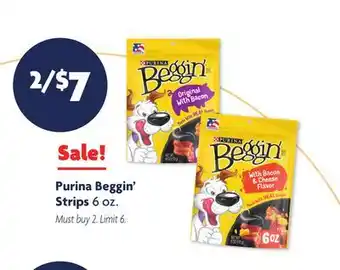 Family Dollar Purina beggin' strips offer
