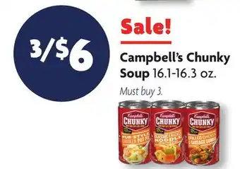 Family Dollar Campbell's chunky soup offer