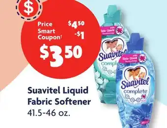 Family Dollar Suavitel liquid fabric softener offer
