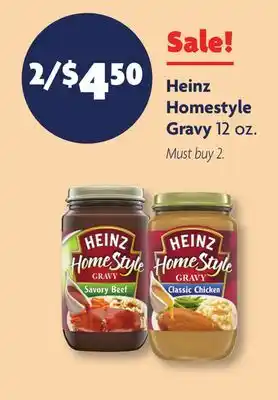 Family Dollar Heinz homestyle gravy offer