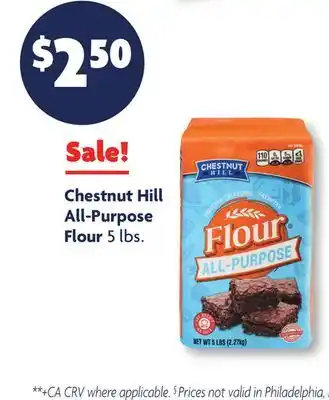 Family Dollar Chestnut hill all-purpose flour offer
