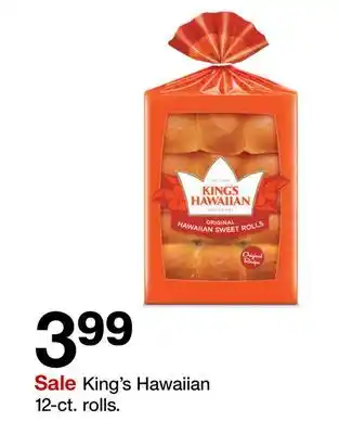 Target King's hawaiian offer
