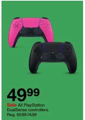 Target All playstation dualsense controllers offer