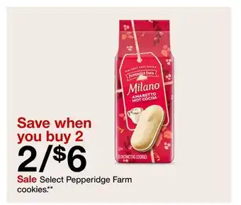 Target Select pepperidge farm cookies offer
