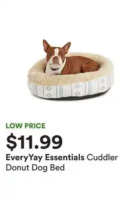 Petco Cuddler donut dog bed offer