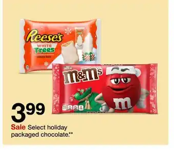 Target Select holiday packaged chocolate offer
