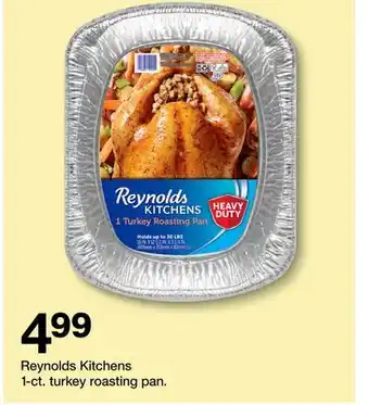 Target Reynolds kitchens 1-ct. turkey roasting pan offer