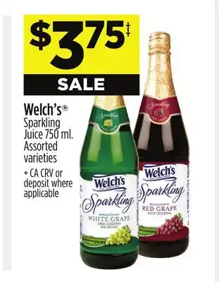 Dollar General Welch's sparkling juice offer