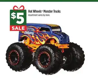 Dollar General Hot wheels monster trucks offer