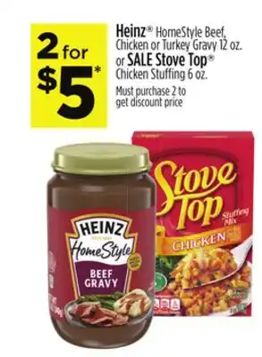 Dollar General Heinz , stove top offer