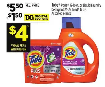 Dollar General Tide offer