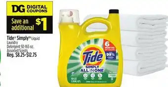 Dollar General Tide simply offer