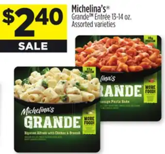 Dollar General Michelina's grande entrée offer