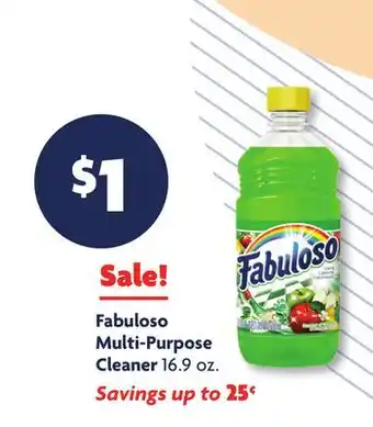 Family Dollar Fabuloso multi-purpose cleaner offer