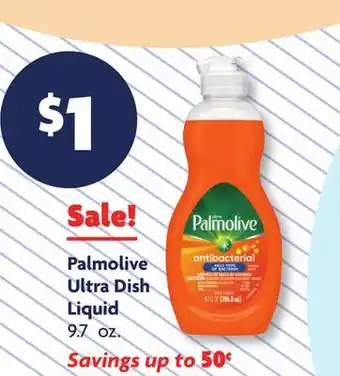 Family Dollar Palmolive ultra dish liquid offer