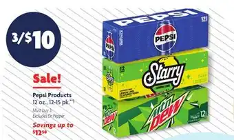 Family Dollar Pepsi products offer