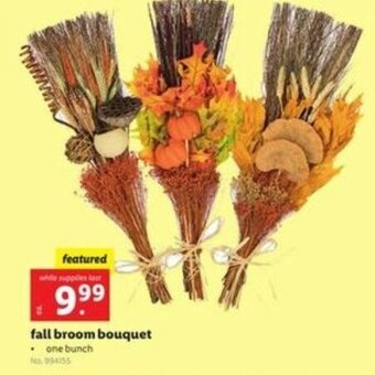 Lidl Fall Broom Bouquet offer