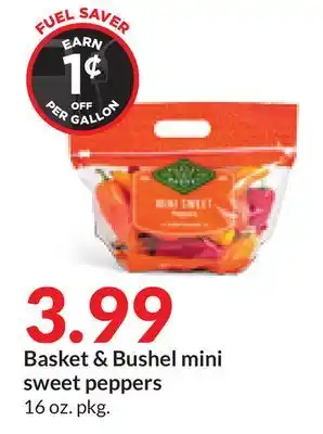 Hy-Vee Basket & bushel mini sweet peppers offer