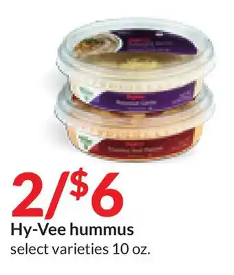 Hy-Vee Hy-vee hummus offer