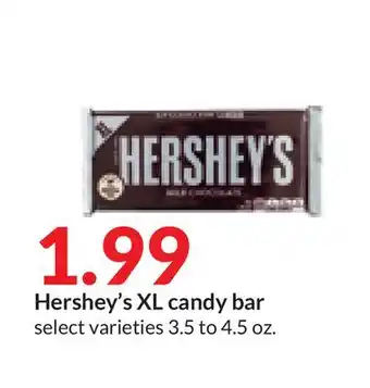 Hy-Vee Hershey's xl candy bar offer
