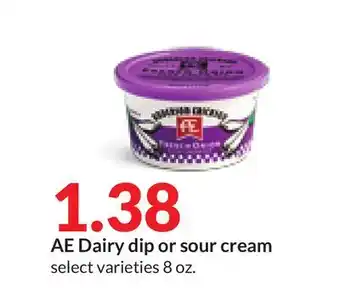 Hy-Vee Ae dairy dip or sour cream offer